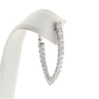 Orecchini Fanton Gioielli Donna ORECCHINI DIAMANTI in Oro bianco Diamante 1.75 Ct OROR-17-52 - OROR-17-52